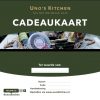 Cadeaukaart €50 50 euro uno's kitchen ketjap samerang katwijk leiden oestgeest